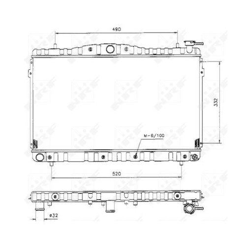 NRF K&uuml;hler, Motork&uuml;hlung 53504