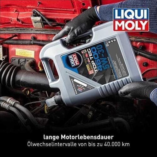 LIQUI MOLY Motoröl Top Tec 4600, 5W-30, 15-Liter 3 Kanister - Art.Nr. 3756