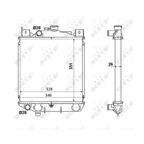 NRF K&uuml;hler, Motork&uuml;hlung 53350