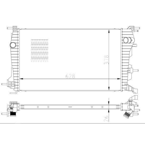 NRF K&uuml;hler, Motork&uuml;hlung 550004