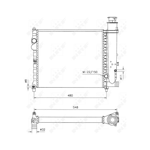 NRF K&uuml;hler, Motork&uuml;hlung 58678