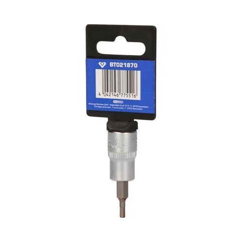 3/8 Zoll Innensechskant Bit-Stecknuss, 3 mm BRILLIANT TOOLS BT021870