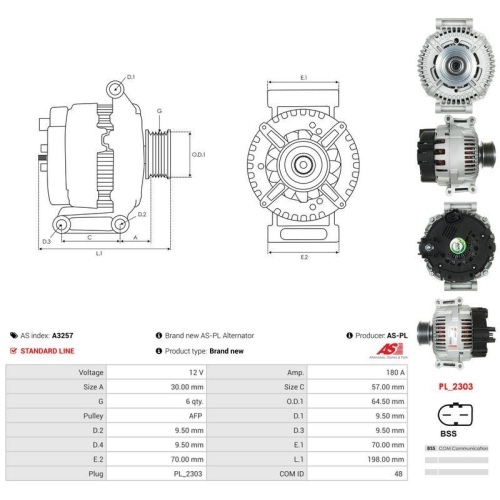 AS-PL Generator AS A3257