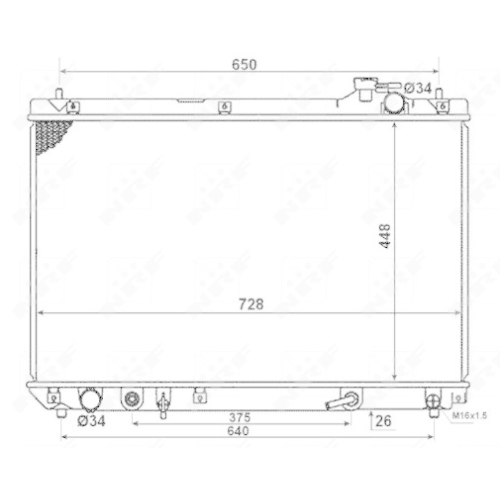 NRF K&uuml;hler, Motork&uuml;hlung 58378