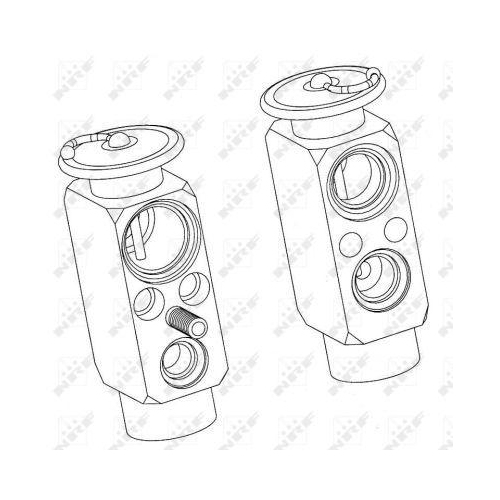 NRF Expansionsventil, Klimaanlage 38398