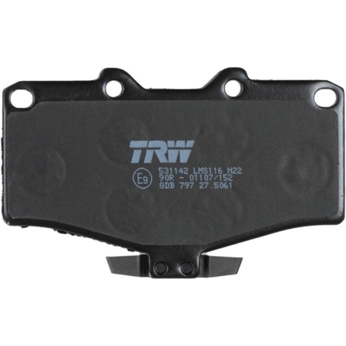 TRW Bremsbelagsatz, Scheibenbremse COTEC GDB797