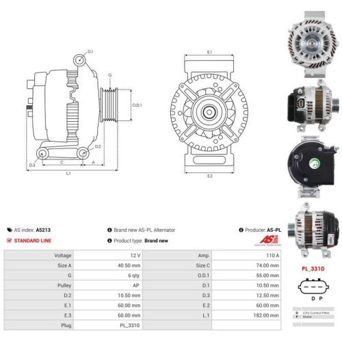 AS-PL Generator AS A5213