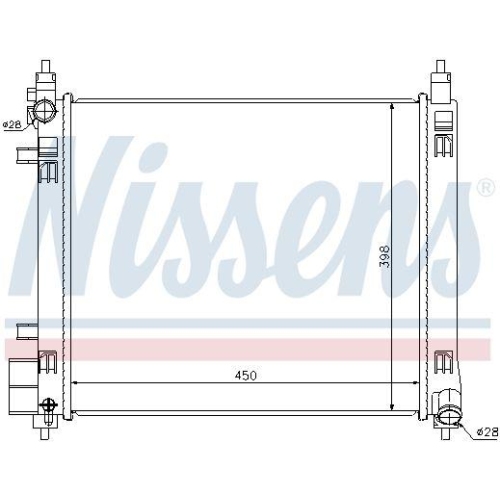 NISSENS K&uuml;hler, Motork&uuml;hlung 68720