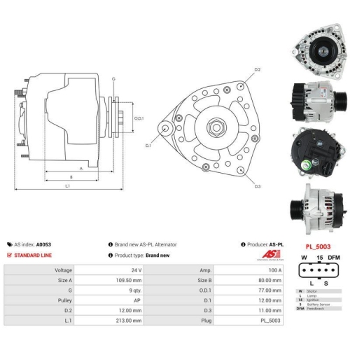 AS-PL Generator AS A0053