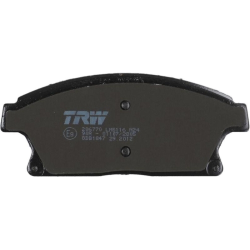 TRW Bremsbelagsatz, Scheibenbremse COTEC GDB1847