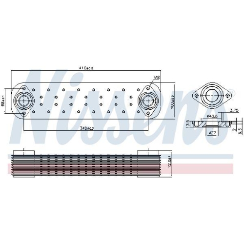 NISSENS &Ouml;lk&uuml;hler, Motor&ouml;l 91133
