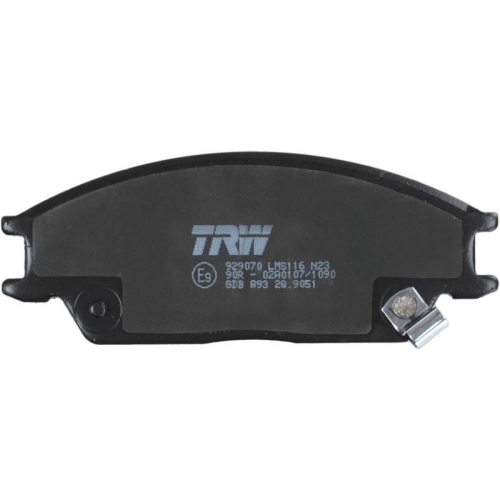 TRW Bremsbelagsatz, Scheibenbremse COTEC GDB893