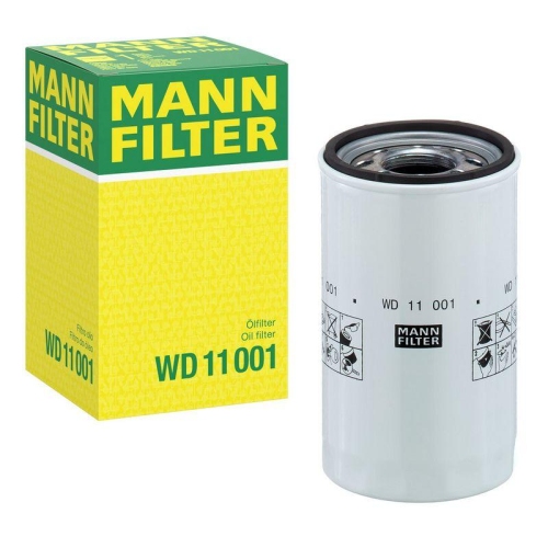 MANN-FILTER Filter, Arbeitshydraulik WD 11 001