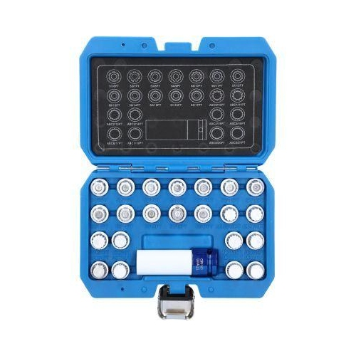 Felgenschloss-Sortiment für VW, 23-tlg BRILLIANT TOOLS BT691260