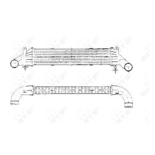 NRF Ladeluftkühler 30440