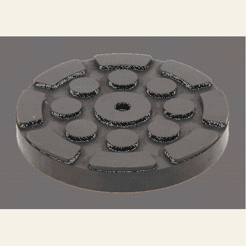 Gummiteller 38 f&uuml;r Herrmann Hebeb&uuml;hnen, Durchmesser 130 mm KS TOOLS 160.0546