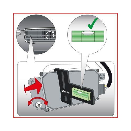 Radarsensoren-Einstellwerkzeug f&uuml;r Volvo KS TOOLS 140.2152