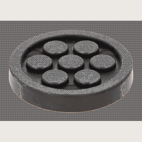 Gummiteller 49 f&uuml;r Zippo Hebeb&uuml;hnen, Durchmesser 100 mm KS TOOLS 160.0576