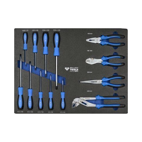 Werkstattwagen mit 7 Schubladen und 347 Werkzeugen KS TOOLS BT153347