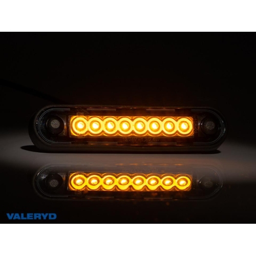 LED Seitenmarkierungsleuchte Valeryd Arctic Night 120,4x15,7mm Gelb 12-36V
