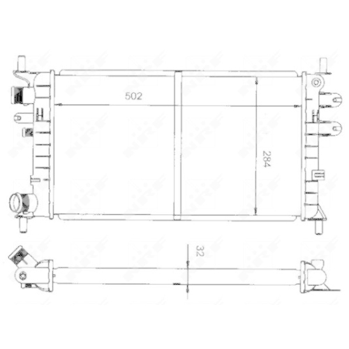 NRF K&uuml;hler, Motork&uuml;hlung 50100