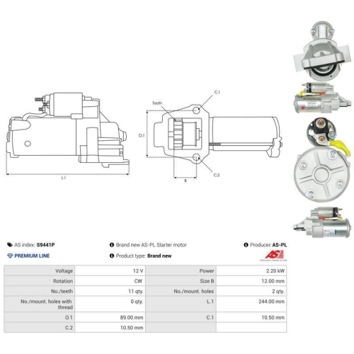 AS-PL Starter AS S9441P