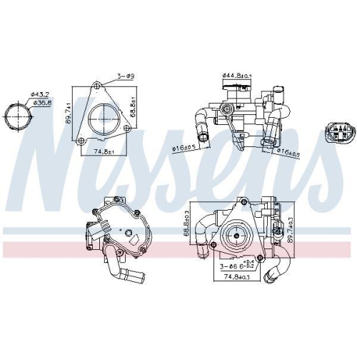 NISSENS AGR-Ventil 98404
