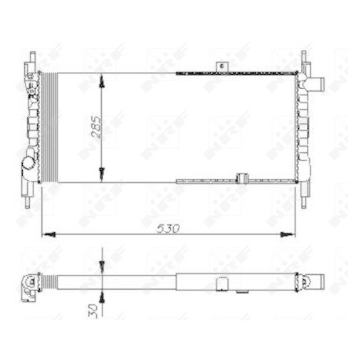 NRF K&uuml;hler, Motork&uuml;hlung 58711