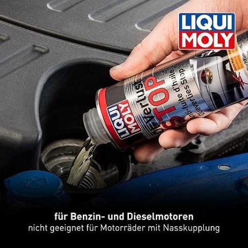2x Additiv Ölstopp Öl-Verlust-Stop Leckstop Motoröl 300ml LIQUI MOLY 1005