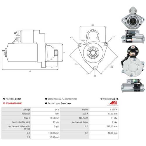 AS-PL Starter AS S5091