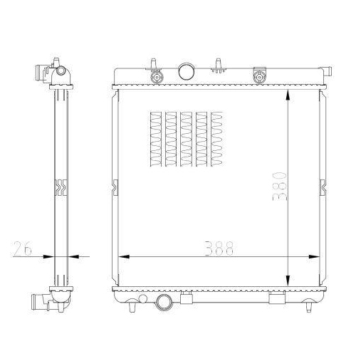 NRF K&uuml;hler, Motork&uuml;hlung 550016