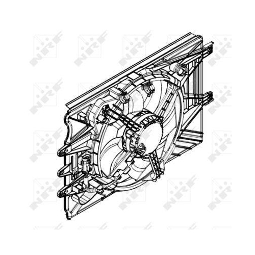 NRF L&uuml;fter, Motork&uuml;hlung 47594