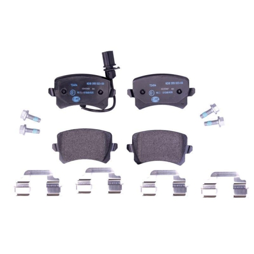 HELLA Bremsbelagsatz, Scheibenbremse 8DB 355 023-031