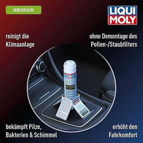 KLIMA REFRESH ALLERGENFREI REINIGUNG PARF&Uuml;M&Ouml;L KLIMAANLAGE 75 ml LIQUI MOLY