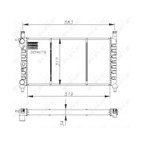 NRF K&uuml;hler, Motork&uuml;hlung 58732