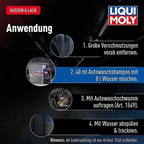 Liqui Moly Autowaschshampoo 1 Liter Auto Wasch Shampoo Reiniger Reinigung 1545