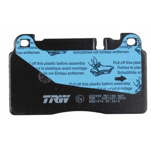 TRW Bremsbelagsatz, Scheibenbremse COTEC GDB1974