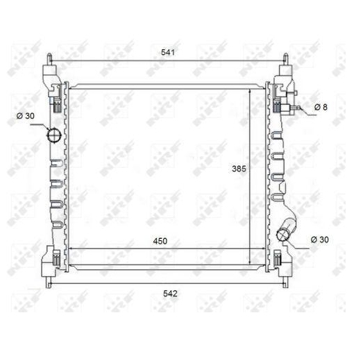 NRF K&uuml;hler, Motork&uuml;hlung 58454
