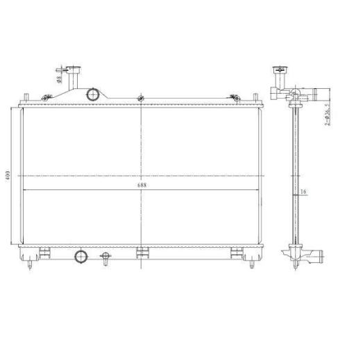 NRF K&uuml;hler, Motork&uuml;hlung 550025