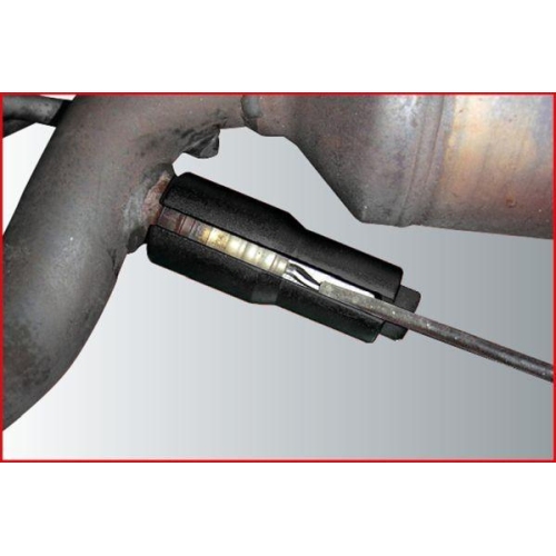 3/8 Zoll Lambdasonden Stecknuss, tief, geschlitzt, 22mm KS TOOLS 150.2127