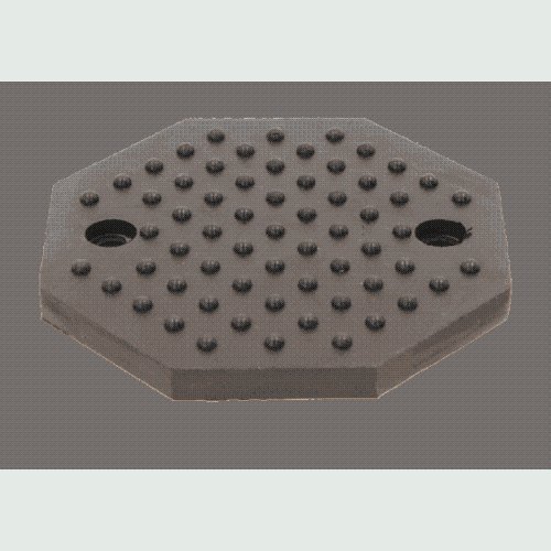 Gummiteller 44 f&uuml;r RP-Tools Hebeb&uuml;hnen, Durchmesser 125 mm KS TOOLS 160.0557