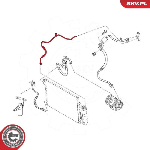 ESEN SKV Hochdruckleitung, Klimaanlage