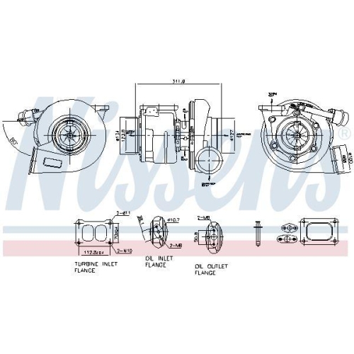 NISSENS Lader, Aufladung ** FACTORY NEW ** 93317