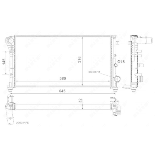 NRF K&uuml;hler, Motork&uuml;hlung 58376