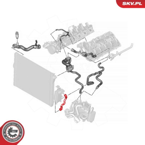 ESEN SKV Kühlerschlauch