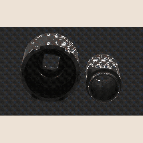 Nutmuttern-Schl&uuml;ssel-Satz mit F&uuml;hrungsrohr f&uuml;r Mercedes 63 mm 2-tlg KS TOOLS