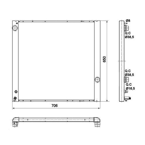 NRF K&uuml;hler, Motork&uuml;hlung 53099