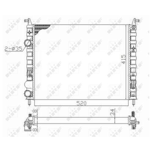 NRF K&uuml;hler, Motork&uuml;hlung 58656