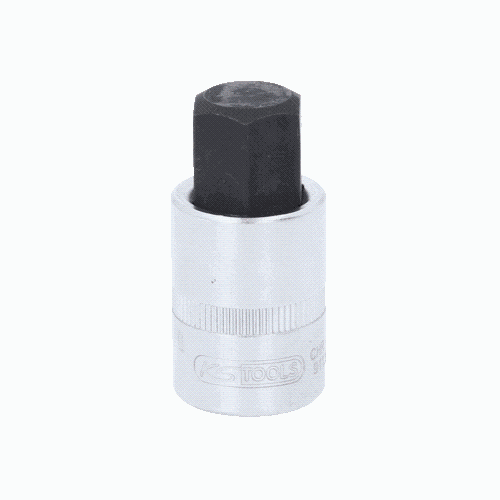 1/2 Zoll Bit-Stecknuss Innensechskant, kurz, 19 mm KS TOOLS 911.9109