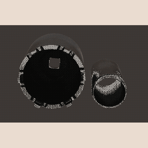 Nutmuttern-Schlüssel-Satz mit Führungsrohr für Mercedes 100 mm 2-tlg KS TOOLS